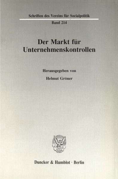 Produktbild: Der Markt f&uuml;r Unternehmenskontrollen.