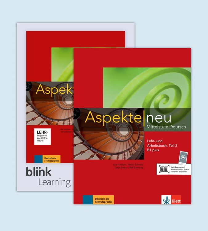 Produktbild: Aspekte neu B1 plus &ndash; Teil 2 &ndash; Media Bundle BlinkLearning