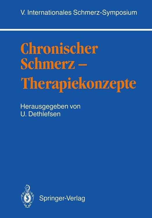 Produktbild: Chronischer Schmerz - Therapiekonzepte