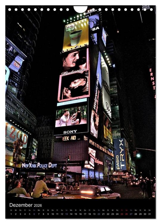 Produktbild: New York City 2026 &bull; Classic Views (Wandkalender 2026 DIN A4 hoch), CALVENDO Monatskalender