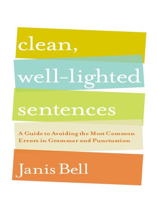 Produktbild: Clean, Well-Lighted Sentences