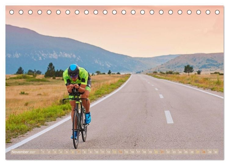 Produktbild: Sonne in den Speichen - Faszination Rennrad (Tischkalender 2027 DIN A5 quer), CALVENDO Monatskalender