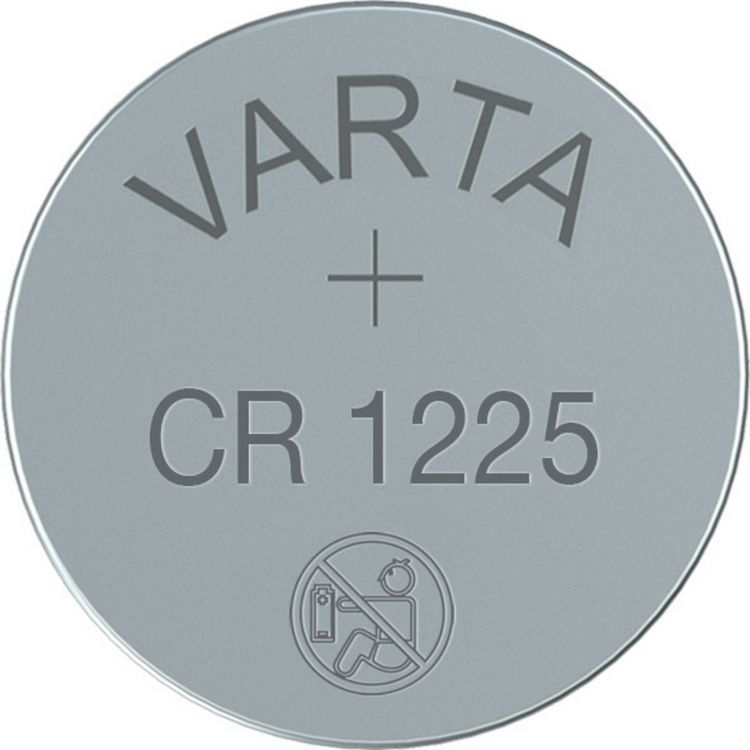 Produktbild: Varta Knopfzelle CR1225 3V 1 St. 48 mAh Lithium LITHIUM Coin CR1225 Bli 1