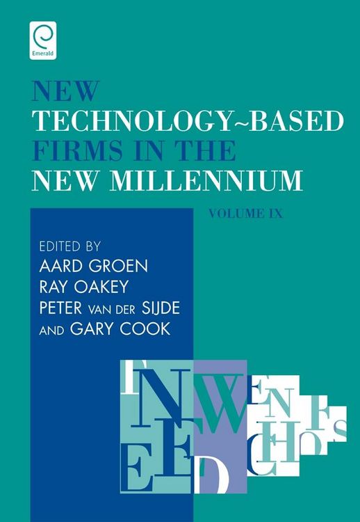 Produktbild: New Technology-Based Firms in the New Millennium