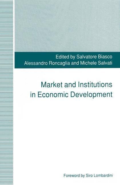 Produktbild: Roncaglia, A: Market and Institutions in Economic Developmen