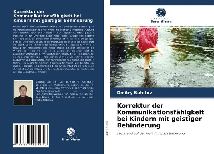 Produktbild: Korrektur der Kommunikationsf&auml;higkeit bei Kindern mit geistiger Behinderung