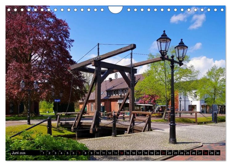 Produktbild: Papenburg und das Rheiderland (Wandkalender 2026 DIN A4 quer), CALVENDO Monatskalender