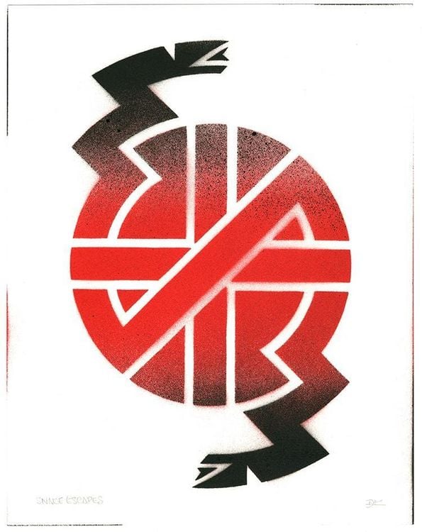Produktbild: David King Stencils: Past, Present and Crass!