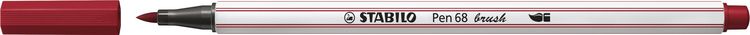 Produktbild: STABILO Premium-Filzstift mit Pinselspitze f&uuml;r variable Strichst&auml;rken -   Pen 68 brush - Einzelstift - purpur
