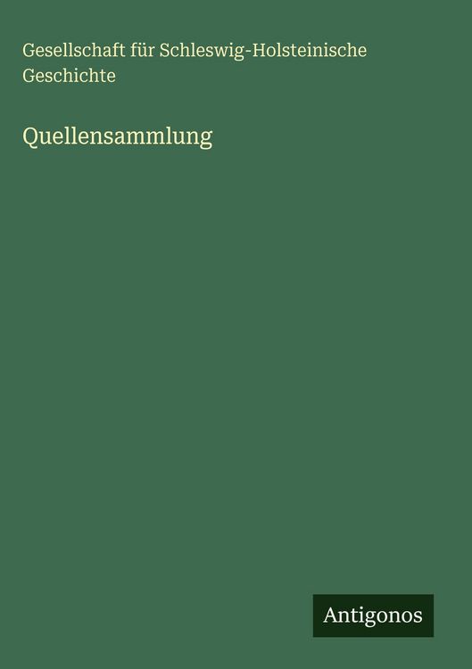 Produktbild: Quellensammlung