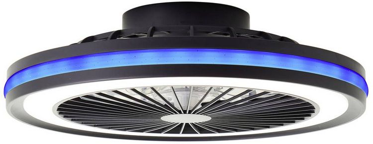 Produktbild: Brilliant G99280/06 Palmero LED-Deckenleuchte mit Ventilator LED-Modul 40W Schwarz