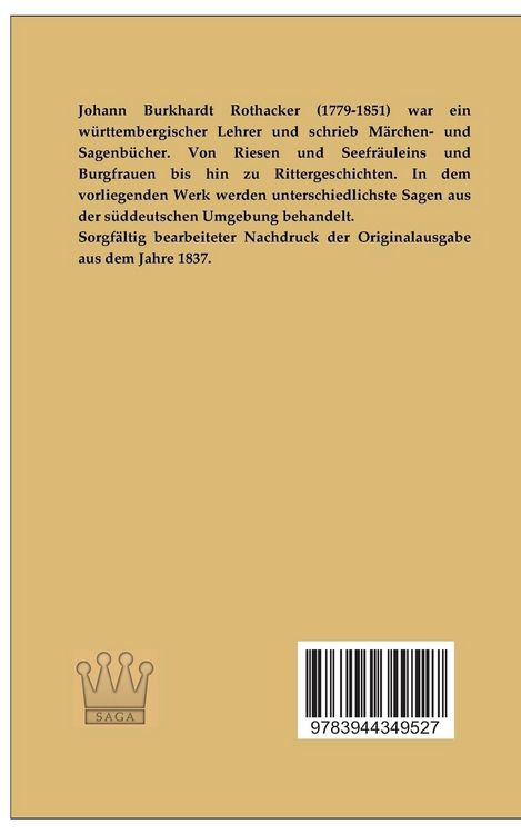 Produktbild: S&uuml;ddeutschlands Sagen