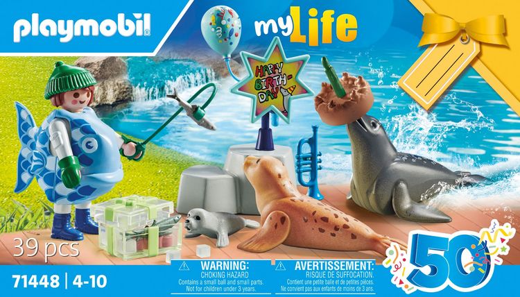 Produktbild: PLAYMOBIL 71448 Tierf&uuml;tterung