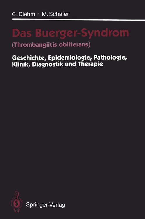 Produktbild: Das Buerger-Syndrom (Thrombangiitis obliterans)