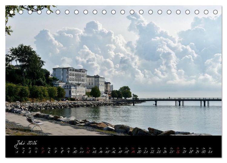 Produktbild: Insel R&uuml;gen - Impressionen (Tischkalender 2026 DIN A5 quer), CALVENDO Monatskalender