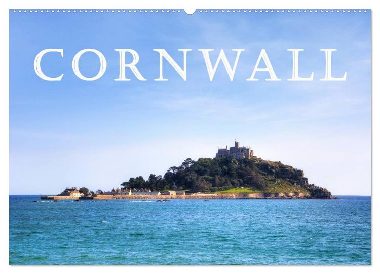 Produktbild: Cornwall (Wandkalender 2026 DIN A2 quer), CALVENDO Monatskalender