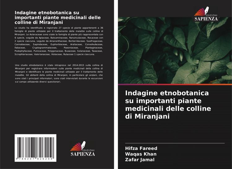 Produktbild: Indagine etnobotanica su importanti piante medicinali delle colline di Miranjani