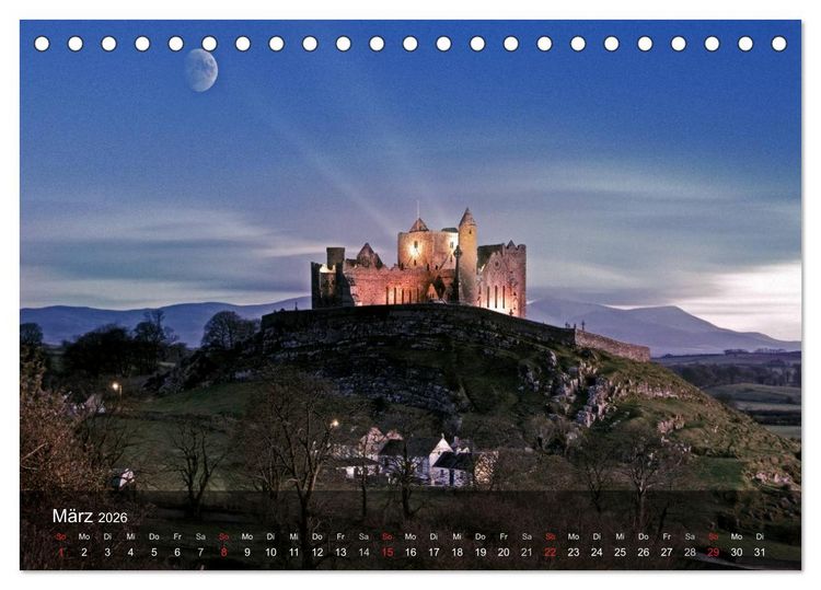 Produktbild: Irland/Eire - Impressionen der Gr&uuml;nen Insel (Tischkalender 2026 DIN A5 quer), CALVENDO Monatskalender
