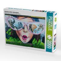 Produktbild: CALVENDO Puzzle Streetart in K&ouml;ln, Deutschland | 2000 Teile Lege-Gr&ouml;&szlig;e 90x67cm Foto-Puzzle f&uuml;r gl&uuml;ckliche Stunden