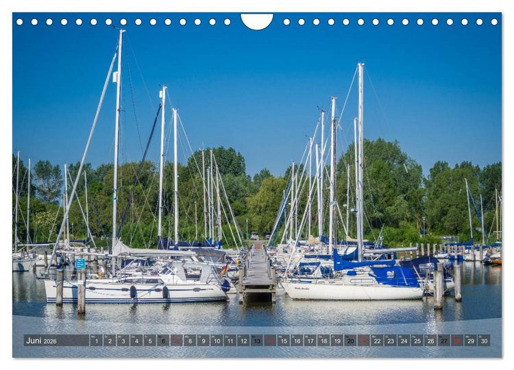 Produktbild: Hooksiel im Friesland (Wandkalender 2026 DIN A4 quer), CALVENDO Monatskalender