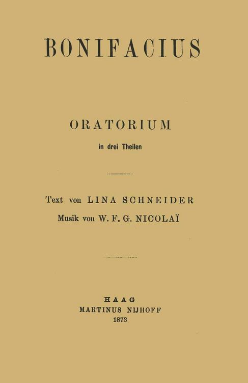 Produktbild: Bonifacius