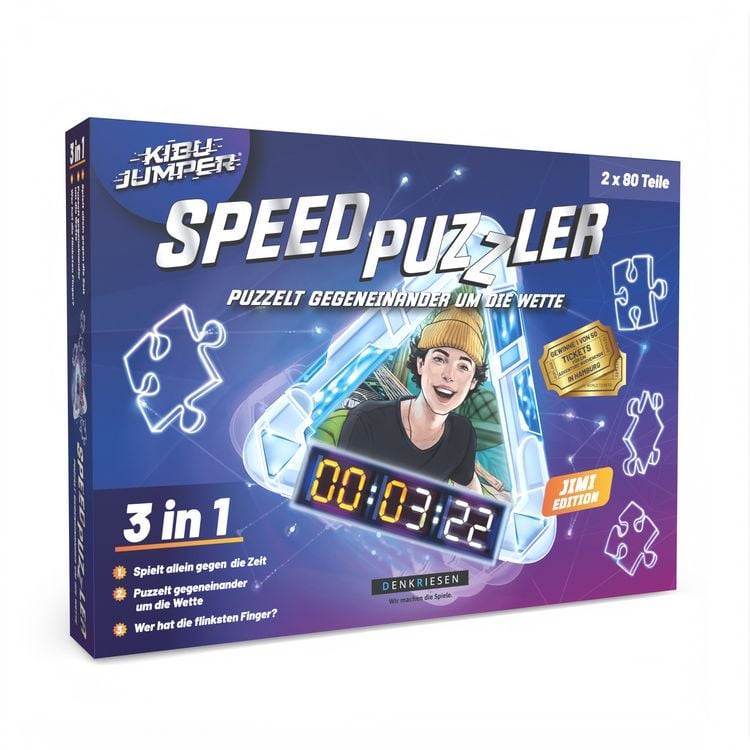 Produktbild: DENKRIESEN - KIBU JUMPER&reg; - Speed Puzzler - Jimi Edition