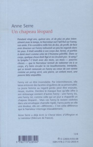Produktbild: Un chapeau l&eacute;opard