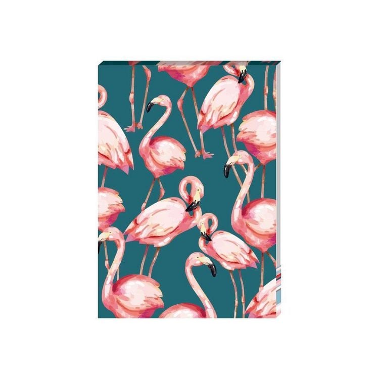 Produktbild: Notizblock A6 Pink Flamingo