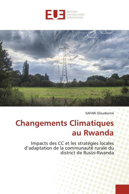 Produktbild: Changements Climatiques au Rwanda