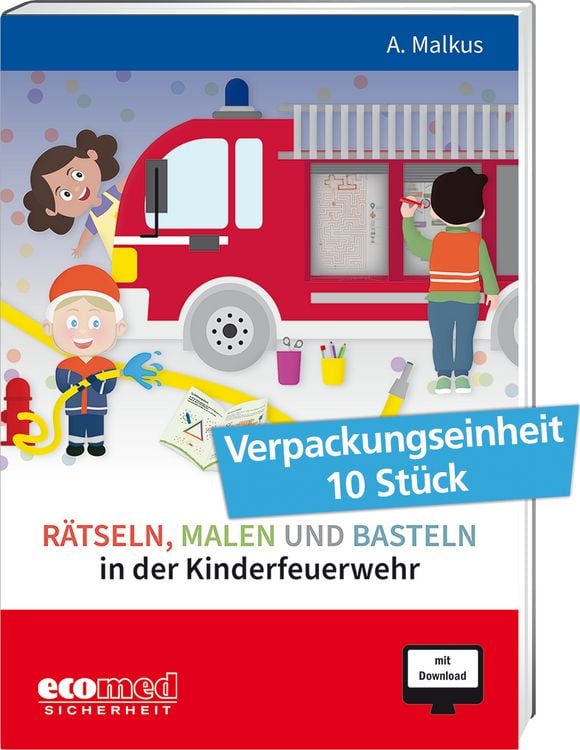 Produktbild: R&auml;tseln, Malen und Basteln in der Kinderfeuerwehr