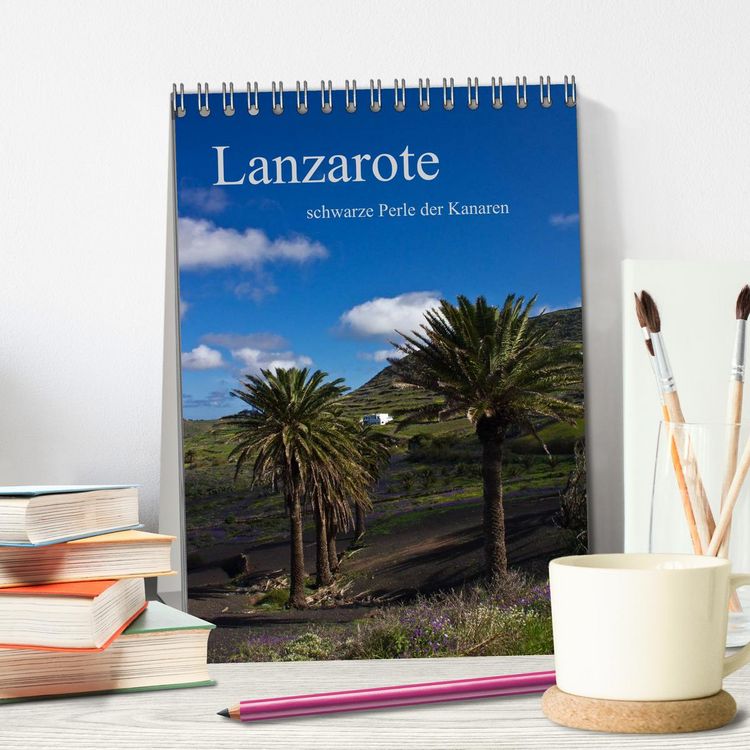 Produktbild: Lanzarote (Tischkalender 2026 DIN A5 hoch), CALVENDO Monatskalender