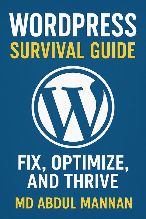 Produktbild: WordPress Survival Guide: Fix, Optimize, and Thrive