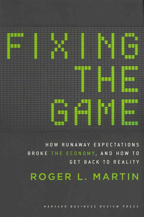 Produktbild: Martin, R: Fixing the Game