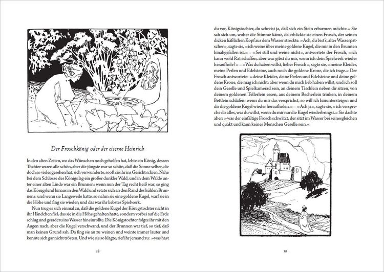 Produktbild: Grimms M&auml;rchen - vollst&auml;ndige und illustrierte Schmuckausgabe mit Goldpr&auml;gung