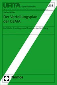 Produktbild: Der Verteilungsplan der GEMA