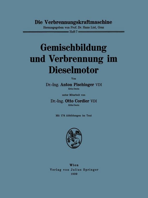 Produktbild: Gemischbildung und Verbrennung im Dieselmotor