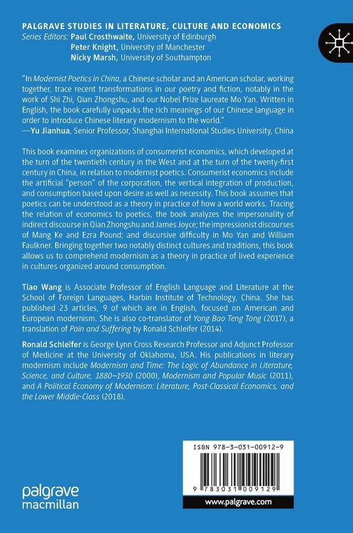 Produktbild: Modernist Poetics in China