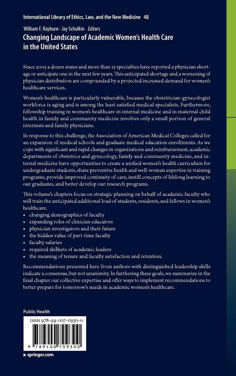 Produktbild: Changing Landscape of Academic Women's Health Care in the United States