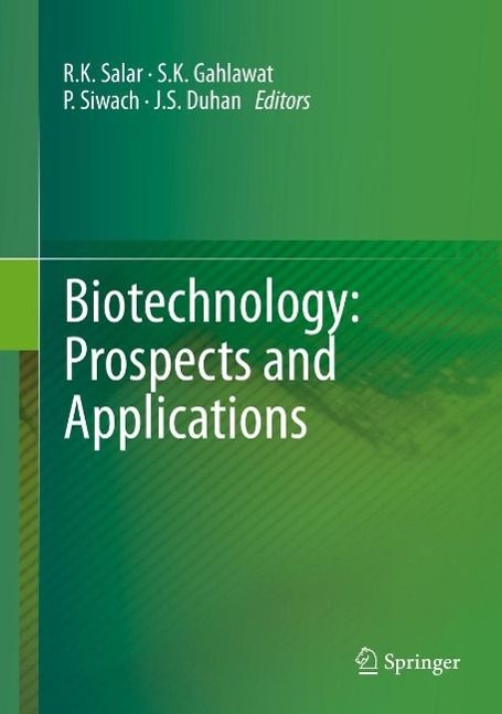 Produktbild: Biotechnology: Prospects and Applications