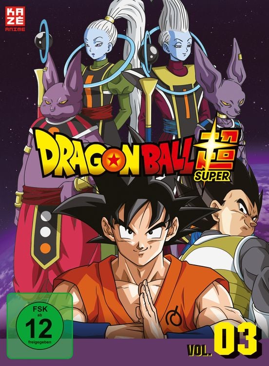 Produktbild: Dragonball Super - 3. Arc: Universum 6 - Episoden 28-46 [3 DVDs]
