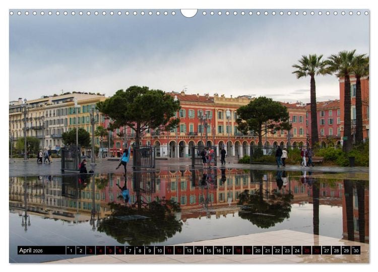 Produktbild: Riviera und Mehr - Nizza, Cannes, San Remo, Monaco (Wandkalender 2026 DIN A3 quer), CALVENDO Monatskalender