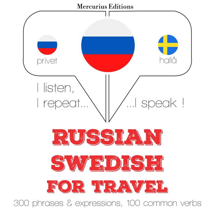Produktbild: Travel words and phrases in Swedish