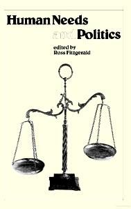 Produktbild: Human Needs and Politics