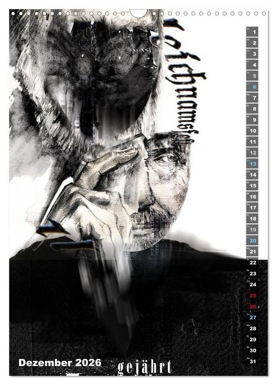 Produktbild: Dreams and Nightmares - Fantasy & Sci-Fi Art / 2026 (Wandkalender 2026 DIN A3 hoch), CALVENDO Monatskalender