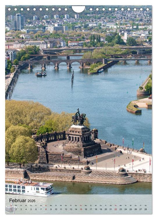 Produktbild: Koblenz Impressionen (Wandkalender 2026 DIN A4 hoch), CALVENDO Monatskalender