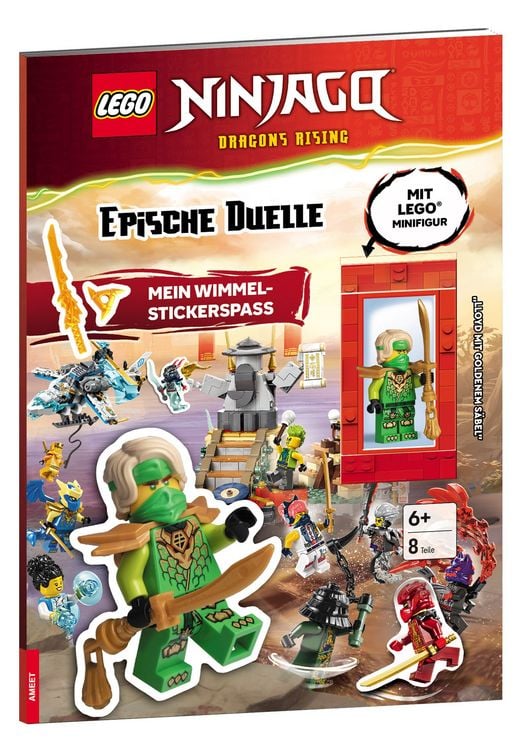 Produktbild: LEGO&reg; NINJAGO&reg; - Epische Duelle - Mein Wimmel-Stickerspa&szlig;
