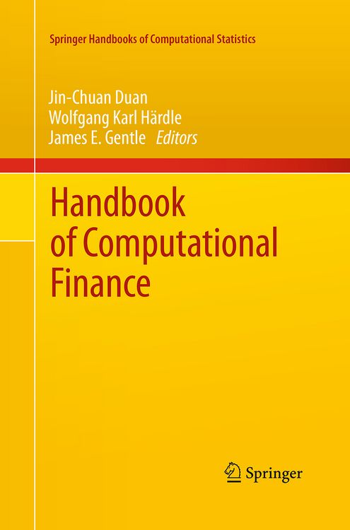 Produktbild: Handbook of Computational Finance