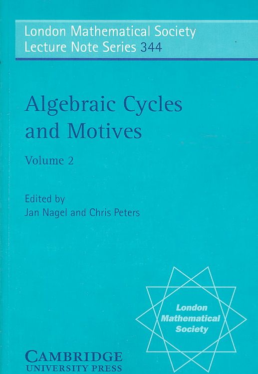 Produktbild: Algebraic Cycles and Motives, Volume 2