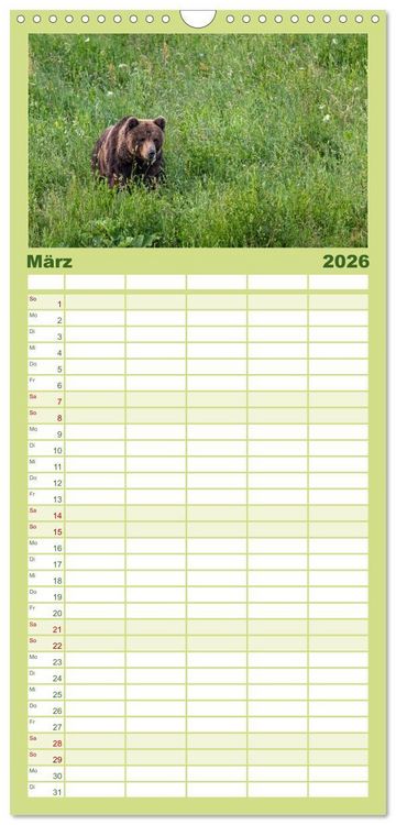 Produktbild: Familienplaner 2026 - Faszination Bosnien-Herzegowina mit 5 Spalten (Wandkalender, 21 x 45 cm) CALVENDO