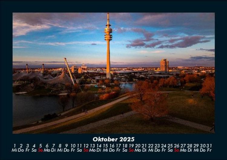 Produktbild: St&auml;dte aus Bayern 2025 Fotokalender DIN A5